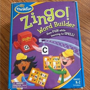 ThinkFun Zingo! Word Builder Game